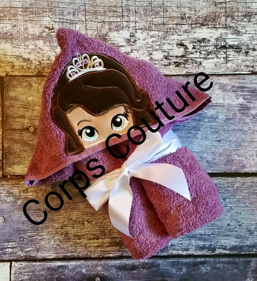 Disney princess hooded online towel